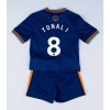 Newcastle United Sandro Tonali #8 Tredjedraktsett Barn 2025-26 Kortermet (+ korte bukser)